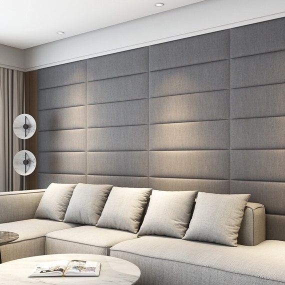 Akustikpaneele im modernen Wohnzimmer